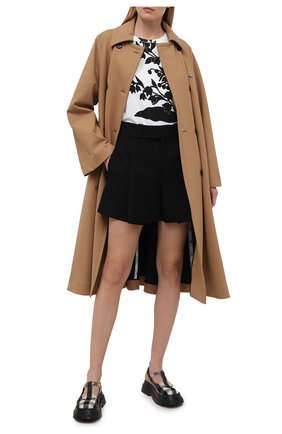 Женская хлопковая футболка REDVALENTINO белого цвета по цене 15800 руб., арт. VR3MG08U/5PQ | Фото 2 Женская хлопковая футболка REDVALENTINO белого цвета, арт. VR3MG08U/5PQ | Фото 2