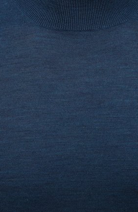 Мужской шерстяная водолазка GRAN SASSO синего цвета, арт. 45154/14790 | Фото 5 (Материал внешний: Шерсть; Рукава: Длинные; Принт: Без принта; Длина (для топов): Стандартные; Мужское Кросс-КТ: Водолазка-одежда; Стили: Кэжуэл)