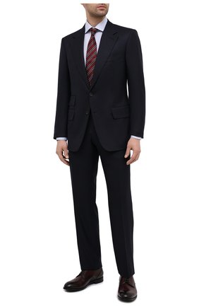 Мужские кожаные дерби ERMENEGILDO ZEGNA бордового цвета по цене 75650 руб., арт. A4465X-LHNAX | Фото 2 Мужские кожаные дерби ERMENEGILDO ZEGNA бордового цвета, арт. A4465X-LHNAX | Фото 2 (Стили: Классический; Материал внутренний: Натуральная кожа; Материал внешний: Кожа)