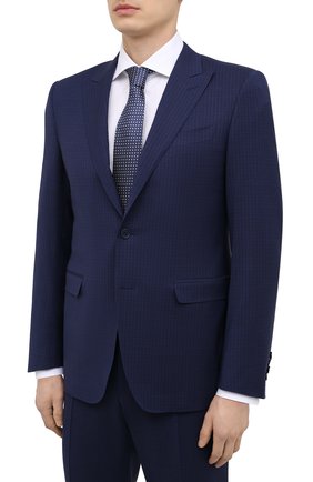 Мужской шерстяной костюм CANALI темно-синего цвета по цене 149000 руб., арт. 19227/93/BR03211 | Фото 2 Мужской шерстяной костюм CANALI темно-синего цвета, арт. 19227/93/BR03211 | Фото 2