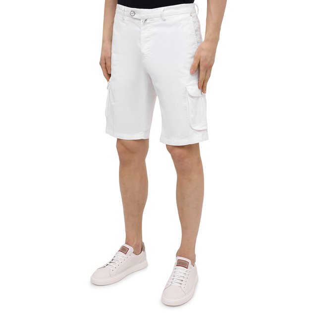 фото Шорты изо льна и хлопка kiton