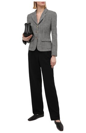 Женские шерстяные брюки GIORGIO ARMANI черного цвета по цене 159500 руб., арт. 1SHPP0GB/T01GT | Фото 2 Женские шерстяные брюки GIORGIO ARMANI черного цвета, арт. 1SHPP0GB/T01GT | Фото 2