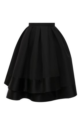 Женская шелковая юбка ALEXANDER MCQUEEN черного цвета по цене 262000 руб., арт. 650313/QBAAR | Фото 1 Женская шелковая юбка ALEXANDER MCQUEEN черного цвета, арт. 650313/QBAAR | Фото 1