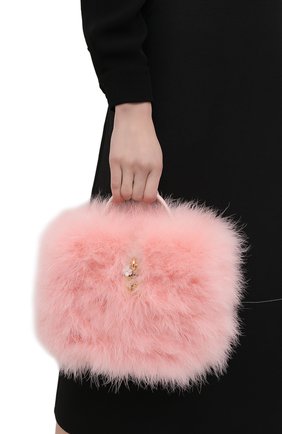Женская сумка dolce box DOLCE & GABBANA розового цвета по цене 187000 руб., арт. BB5970/AW125 | Фото 2 Женская сумка dolce box DOLCE & GABBANA розового цвета, арт. BB5970/AW125 | Фото 2