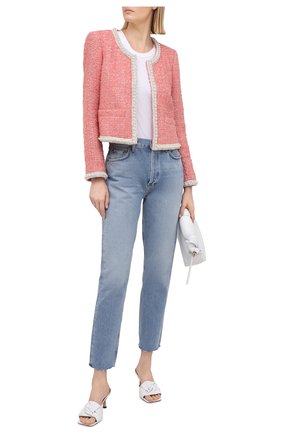 Женский жакет ALICE + OLIVIA розового цвета по цене 92300 руб., арт. CC009004203 | Фото 2 Женский жакет ALICE + OLIVIA розового цвета, арт. CC009004203 | Фото 2