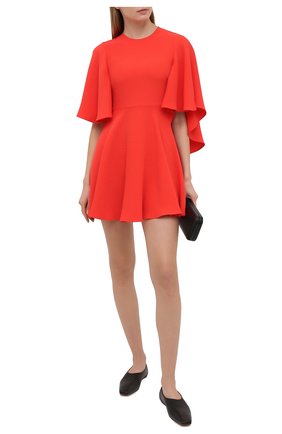 Женское шелковое платье VALENTINO оранжевого цвета по цене 234000 руб., арт. VB3VAUL51MM | Фото 2 Женское шелковое платье VALENTINO оранжевого цвета, арт. VB3VAUL51MM | Фото 2