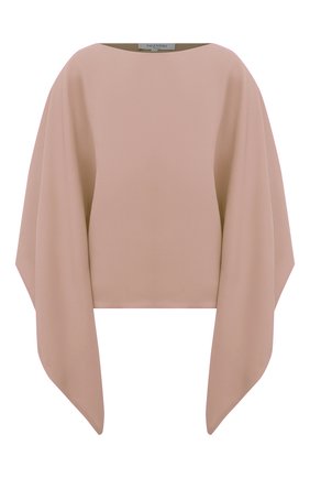 Женская шелковая блузка VALENTINO бежевого цвета по цене 104000 руб., арт. VB3AE5L01MM | Фото 1 Женская шелковая блузка VALENTINO бежевого цвета, арт. VB3AE5L01MM | Фото 1