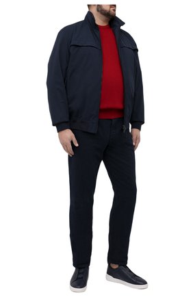 Мужской джемпер PAUL&SHARK красного цвета по цене 36700 руб., арт. C0P1026/FUP/3XL-6XL | Фото 2 Мужской джемпер PAUL&SHARK красного цвета, арт. C0P1026/FUP/3XL-6XL | Фото 2 (Материал внешний: Шерсть, Синтетический материал; Стили: Кэжуэл; Принт: Без принта; Рукава: Длинные; Мужское Кросс-КТ: Джемперы; Длина (для топов): Стандартные; Вырез: Круглый)