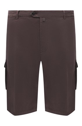 Мужские шорты из хлопка и шелка KITON коричневого цвета по цене 111500 руб., арт. UFPPBJ07T42/44-52 | Фото 1 Мужские шорты из хлопка и шелка KITON коричневого цвета, арт. UFPPBJ07T42/44-52 | Фото 1