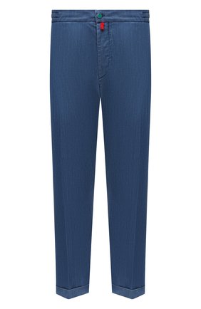 Мужские джинсы KITON синего цвета по цене 120500 руб., арт. UFPLAC/J07T26 | Фото 1 Мужские джинсы KITON синего цвета, арт. UFPLAC/J07T26 | Фото 1 (Big sizes: Big Sizes; Силуэт М (брюки): Прямые; Длина (брюки, джинсы): Стандартные; Кросс-КТ: Деним; Материал внешний: Хлопок, Деним; Стили: Классический; Региональные ограничения белый список (Axapta Mercury): RU)
