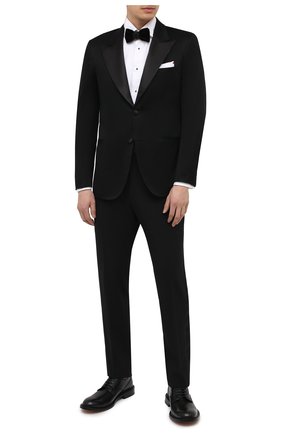 Мужской хлопковый пиджак KITON черного цвета по цене 548500 руб., арт. UGSM862H07609 | Фото 2 Мужской хлопковый пиджак KITON черного цвета, арт. UGSM862H07609 | Фото 2