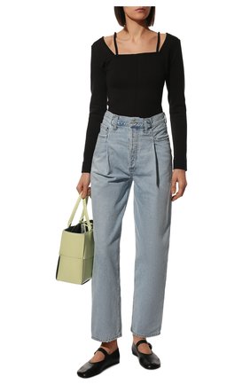 Женские кожаные балетки PROENZA SCHOULER черного цвета по цене 49950 руб., арт. PS36001A/13001 | Фото 2 Женские кожаные балетки PROENZA SCHOULER черного цвета, арт. PS36001A/13001 | Фото 2