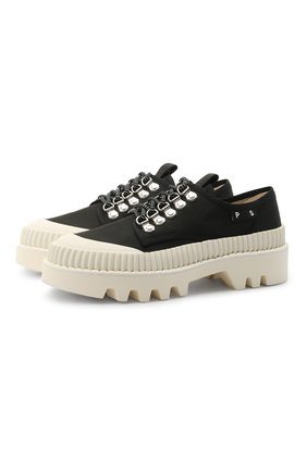 Женская текстильные ботинки city lug PROENZA SCHOULER черного цвета по цене 43200 руб., арт. PS32050A/09226 | Фото 1 Женская текстильные ботинки city lug PROENZA SCHOULER черного цвета, арт. PS32050A/09226 | Фото 1