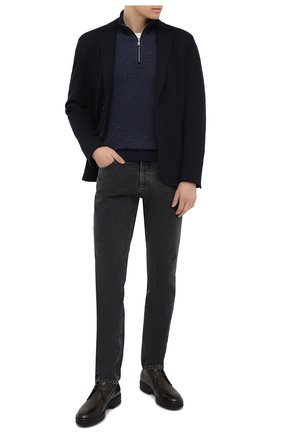 Мужской кашемировый джемпер RALPH LAUREN темно-синего цвета по цене 128500 руб., арт. 790776053 | Фото 2 Мужской кашемировый джемпер RALPH LAUREN темно-синего цвета, арт. 790776053 | Фото 2 (Принт: Без принта; Материал внешний: Шерсть, Кашемир; Длина (для топов): Стандартные; Вырез: Круглый; Мужское Кросс-КТ: Джемперы; Стили: Кэжуэл; Рукава: Длинные)