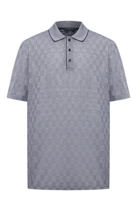 Мужское хлопковое поло PAUL&SHARK серого цвета по цене 29950 руб., арт. 21411286/FEN/3XL-6XL | Фото 1 Мужское хлопковое поло PAUL&SHARK серого цвета, арт. 21411286/FEN/3XL-6XL | Фото 1