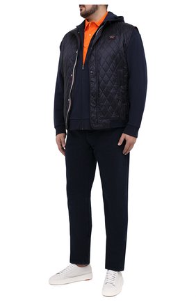 Мужское хлопковое поло POLO RALPH LAUREN оранжевого цвета по цене 10450 руб., арт. 711534735/PRL BS | Фото 2 Мужское хлопковое поло POLO RALPH LAUREN оранжевого цвета, арт. 711534735/PRL BS | Фото 2