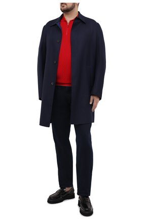 Мужское хлопковое поло SVEVO красного цвета по цене 62350 руб., арт. 82158SE20L/MP0002 | Фото 2 Мужское хлопковое поло SVEVO красного цвета, арт. 82158SE20L/MP0002 | Фото 2 (Рукава: Короткие; Застежка: Молния; Стили: Кэжуэл; Материал внешний: Хлопок; Длина (для топов): Стандартные; Кросс-КТ: Трикотаж; Big sizes: Big Sizes)