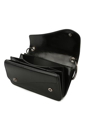 Мужская кожаная сумка biker DOLCE & GABBANA черного цвета по цене 176000 руб., арт. BM1913/AW352 | Фото 4 Мужская кожаная сумка biker DOLCE & GABBANA черного цвета, арт. BM1913/AW352 | Фото 4 (Материал: Натуральная кожа; Размер: mini; Ремень/цепочка: На ремешке)