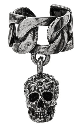 Женские кафф ALEXANDER MCQUEEN серебряного цвета по цене 19950 руб., арт. 650461/J160Y | Фото 1 Женские кафф ALEXANDER MCQUEEN серебряного цвета, арт. 650461/J160Y | Фото 1