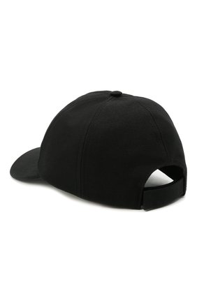 Женская хлопковая бейсболка OFF-WHITE черного цвета по цене 23350 руб., арт. 0WLB014R21FAB001 | Фото 2 Женская хлопковая бейсболка OFF-WHITE черного цвета, арт. 0WLB014R21FAB001 | Фото 2