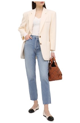 Женские кожаные балетки TOD’S светло-бежевого цвета по цене 42700 руб., арт. XXW06D0DZ61BSS | Фото 2 Женские кожаные балетки TOD’S светло-бежевого цвета, арт. XXW06D0DZ61BSS | Фото 2