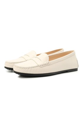 Женские кожаные мокасины TOD’S бежевого цвета по цене 37450 руб., арт. XXW74B00010TJS | Фото 1 Женские кожаные мокасины TOD’S бежевого цвета, арт. XXW74B00010TJS | Фото 1