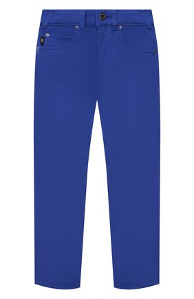 Детские джинсы EMPORIO ARMANI синего цвета по цене 11750 руб., арт. 3K4J45/3N4FZ | Фото 1 Детские джинсы EMPORIO ARMANI синего цвета, арт. 3K4J45/3N4FZ | Фото 1