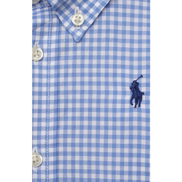 фото Хлопковая рубашка polo ralph lauren
