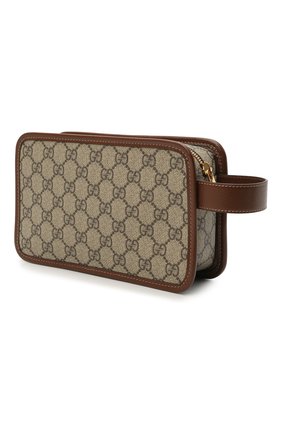 Мужской несессер GUCCI коричневого цвета по цене 47800 руб., арт. 625764/92TCG | Фото 2 Мужской несессер GUCCI коричневого цвета, арт. 625764/92TCG | Фото 2