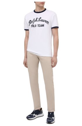 Мужская хлопковая футболка POLO RALPH LAUREN белого цвета по цене 8995 руб., арт. 710836747 | Фото 2 Мужская хлопковая футболка POLO RALPH LAUREN белого цвета, арт. 710836747 | Фото 2