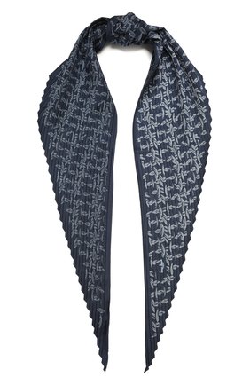 Мужской шелковый шарф GIORGIO ARMANI темно-синего цвета по цене 31250 руб., арт. 745106/1P106 | Фото 1 Мужской шелковый шарф GIORGIO ARMANI темно-синего цвета, арт. 745106/1P106 | Фото 1