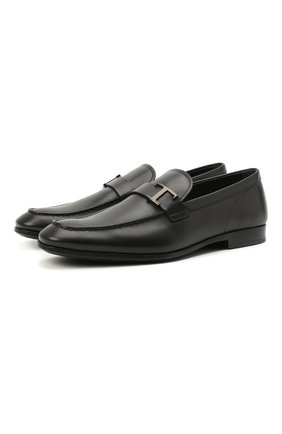 Мужские кожаные лоферы TOD’S черного цвета по цене 41750 руб., арт. XXM51B0EB00D90 | Фото 1 Мужские кожаные лоферы TOD’S черного цвета, арт. XXM51B0EB00D90 | Фото 1 (Мужское Кросс-КТ: Лоферы-обувь; Стили: Классический; Материал внутренний: Натуральная кожа)