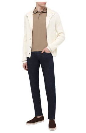 Мужские замшевые слипоны gomma rafia TOD’S коричневого цвета по цене 33050 руб., арт. XXM0TV0K900RE0 | Фото 2 Мужские замшевые слипоны gomma rafia TOD’S коричневого цвета, арт. XXM0TV0K900RE0 | Фото 2
