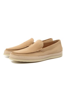 Мужские замшевые лоферы TOD’S бежевого цвета по цене 49700 руб., арт. XXM0TV0AJ30RE0 | Фото 1 Мужские замшевые лоферы TOD’S бежевого цвета, арт. XXM0TV0AJ30RE0 | Фото 1 (Материал внутренний: Натуральная кожа; Стили: Кэжуэл; Материал внешний: Замша, Кожа)