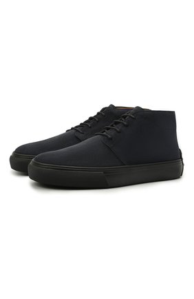 Мужские замшевые ботинки TOD’S темно-синего цвета по цене 36300 руб., арт. XXM03E0EA50RE0 | Фото 1 Мужские замшевые ботинки TOD’S темно-синего цвета, арт. XXM03E0EA50RE0 | Фото 1 (Мужское Кросс-КТ: Ботинки-обувь; Подошва: Массивная; Материал внутренний: Натуральная кожа; Материал внешний: Замша, Кожа)