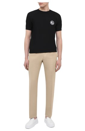 Мужские кожаные слипоны GIORGIO ARMANI белого цвета по цене 66500 руб., арт. X2X138/XM806 | Фото 2 Мужские кожаные слипоны GIORGIO ARMANI белого цвета, арт. X2X138/XM806 | Фото 2
