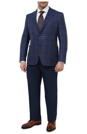 Мужской пиджак из шерсти и шелка CANALI темно-синего цвета по цене 156500 руб., арт. 21288/CF01079/116/60-64 | Фото 2 Мужской пиджак из шерсти и шелка CANALI темно-синего цвета, арт. 21288/CF01079/116/60-64 | Фото 2