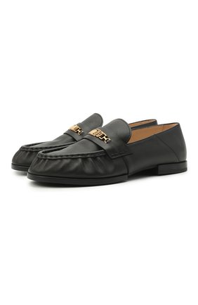 Женские кожаные лоферы TOD’S черного цвета по цене 49450 руб., арт. XXW02E0EE40MID | Фото 1 Женские кожаные лоферы TOD’S черного цвета, арт. XXW02E0EE40MID | Фото 1