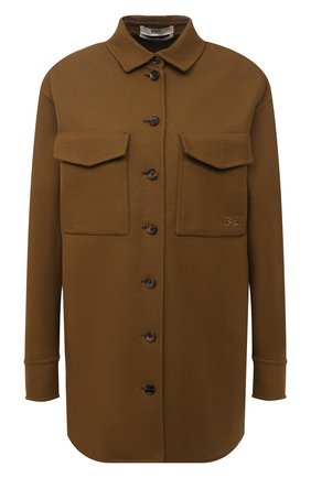 Женская куртка из шерсти и кашемира BALLY хаки цвета по цене 93000 руб., арт. L2BA488F-4311/551 | Фото 1 Женская куртка из шерсти и кашемира BALLY хаки цвета, арт. L2BA488F-4311/551 | Фото 1
