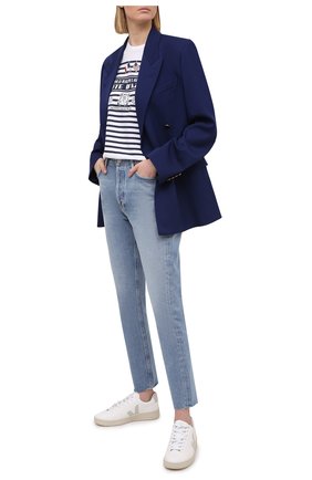 Женская хлопковая футболка POLO RALPH LAUREN белого цвета по цене 8920 руб., арт. 211827904 | Фото 2 Женская хлопковая футболка POLO RALPH LAUREN белого цвета, арт. 211827904 | Фото 2
