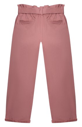 Детские хлопковые брюки BRUNELLO CUCINELLI розового цвета по цене 44350 руб., арт. BA169P026C | Фото 2 Детские хлопковые брюки BRUNELLO CUCINELLI розового цвета, арт. BA169P026C | Фото 2