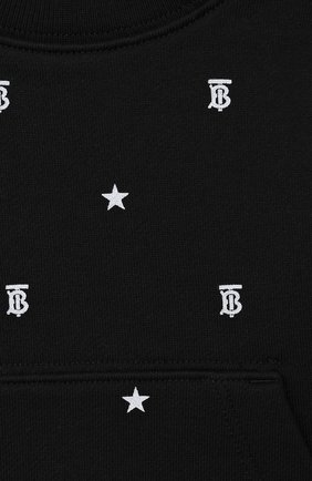 Детский хлопковый свитшот BURBERRY черного цвета по цене 13500 руб., арт. 8037012 | Фото 3 Детский хлопковый свитшот BURBERRY черного цвета, арт. 8037012 | Фото 3