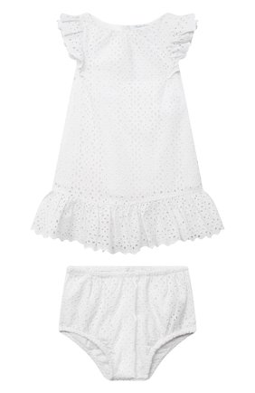 Женский комплект из платья и шорт POLO RALPH LAUREN белого цвета по цене 9880 руб., арт. 310834814 | Фото 1 Женский комплект из платья и шорт POLO RALPH LAUREN белого цвета, арт. 310834814 | Фото 1