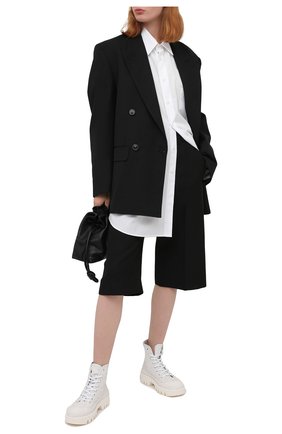 Женские комбинированные ботинки city lace PROENZA SCHOULER белого цвета по цене 61900 руб., арт. PS36050A/13091 | Фото 2 Женские комбинированные ботинки city lace PROENZA SCHOULER белого цвета, арт. PS36050A/13091 | Фото 2