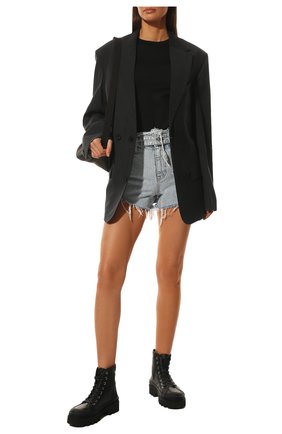 Женские комбинированные ботинки city lace PROENZA SCHOULER черного цвета по цене 61900 руб., арт. PS36050A/13090 | Фото 2 Женские комбинированные ботинки city lace PROENZA SCHOULER черного цвета, арт. PS36050A/13090 | Фото 2