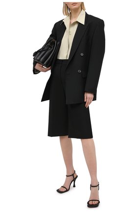 Женские кожаные босоножки PROENZA SCHOULER черного цвета по цене 52800 руб., арт. PS36021A/13001 | Фото 2 Женские кожаные босоножки PROENZA SCHOULER черного цвета, арт. PS36021A/13001 | Фото 2