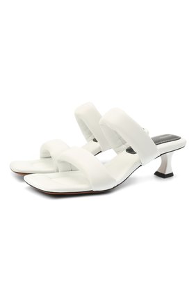 Женские кожаные мюли PROENZA SCHOULER белого цвета по цене 54250 руб., арт. PS35051A/13006 | Фото 1 Женские кожаные мюли PROENZA SCHOULER белого цвета, арт. PS35051A/13006 | Фото 1