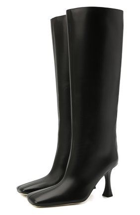 Женские кожаные сапоги PROENZA SCHOULER черного цвета по цене 85900 руб., арт. PS35044B/12000 | Фото 1 Женские кожаные сапоги PROENZA SCHOULER черного цвета, арт. PS35044B/12000 | Фото 1