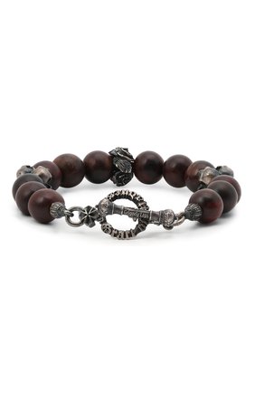 Женский браслет ангелы и демоны GL JEWELRY коричневого цвета по цене 23100 руб., арт. PB529 | Фото 2 Женский браслет ангелы и демоны GL JEWELRY коричневого цвета, арт. PB529 | Фото 2