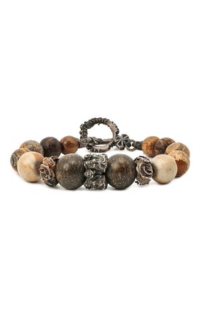 Женский браслет ангелы и демоны GL JEWELRY коричневого цвета по цене 24200 руб., арт. PB587 | Фото 1 Женский браслет ангелы и демоны GL JEWELRY коричневого цвета, арт. PB587 | Фото 1